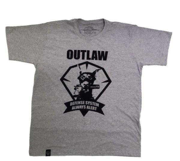 T-shirt Outlaw Rap Defense system