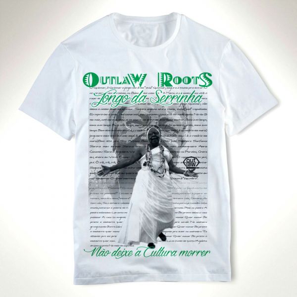 T-shirt Outlaw Samba Jongo da Serrinha