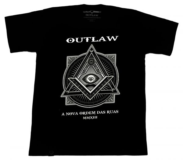 T-shirt Outlaw Rap Iluminati