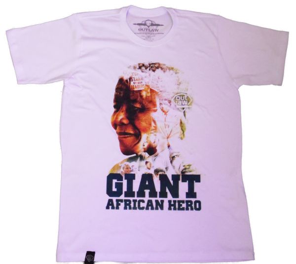 T-shirt Outlaw Nelson Mandela - Madiba