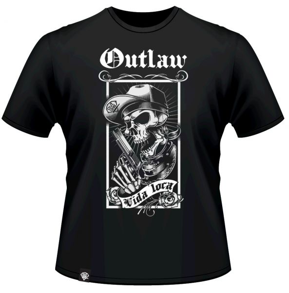 T-shirt Outlaw Rap Vida Loca